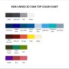 tank top color chart - Vampire Hunter D Store