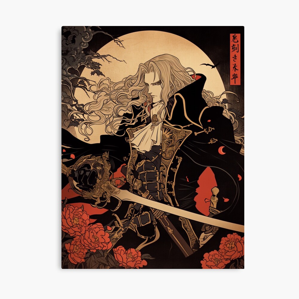 Vampire Hunter D Traditional Alucard Poster