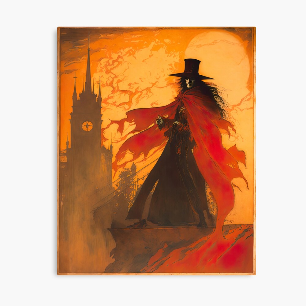 Vampire Hunter D Art Poster