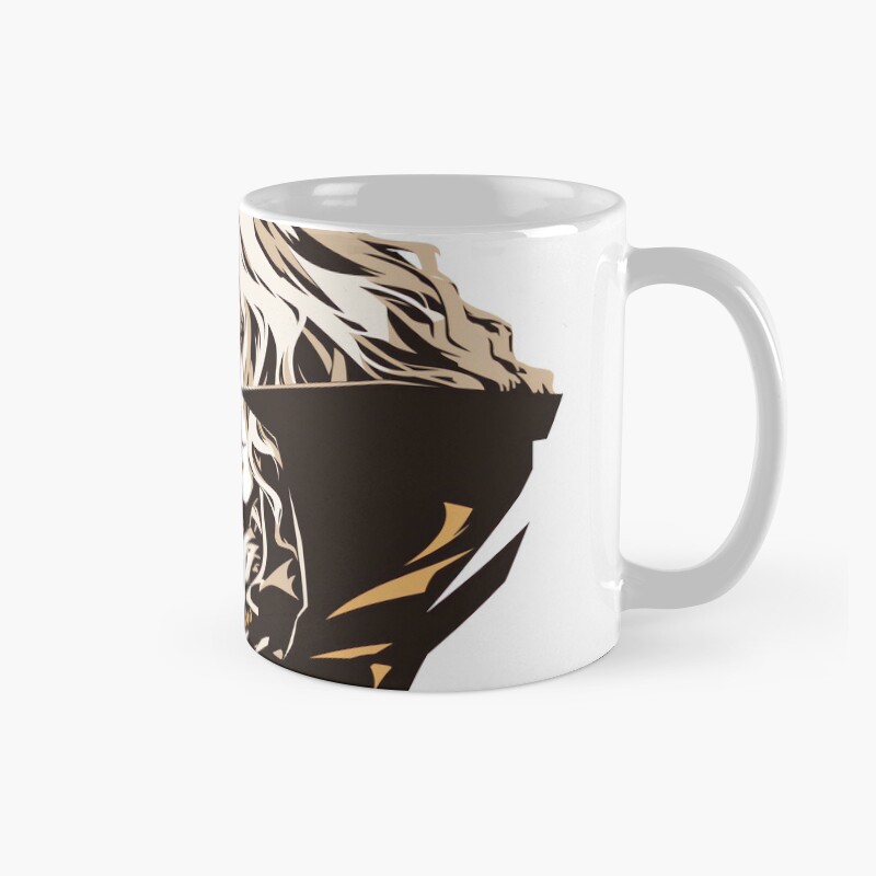 Minimalist Alucard Vampire Hunter D Mug