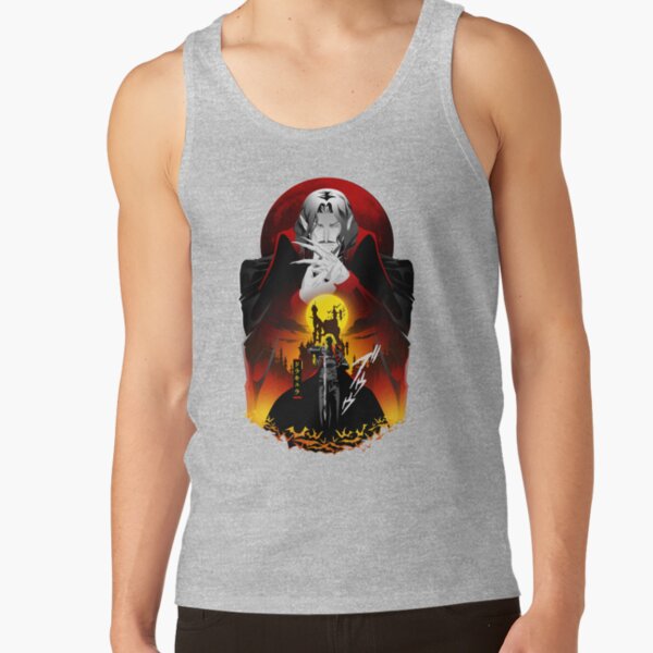 Vampire Hunter D Dracula Castlevania Tank Top - Image 4