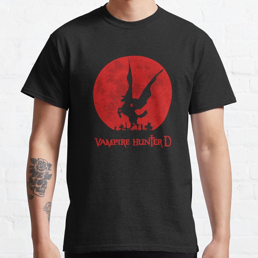 Vampire Hunter D Graveyard Moon T-shirt