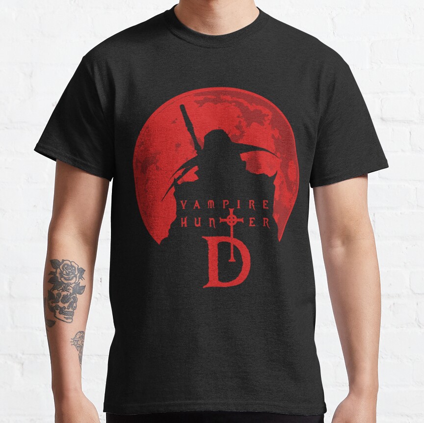 Lord Vampire Hunter D Film Anime Classic T-shirt - Image 2