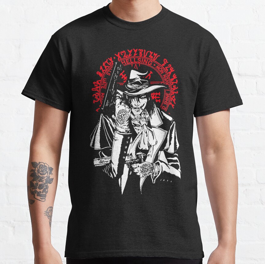 Vampire Hunter D Hellsing Alucard T-shirt