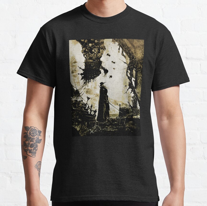Yoshitaka Amano Vampire Hunter D T-shirt