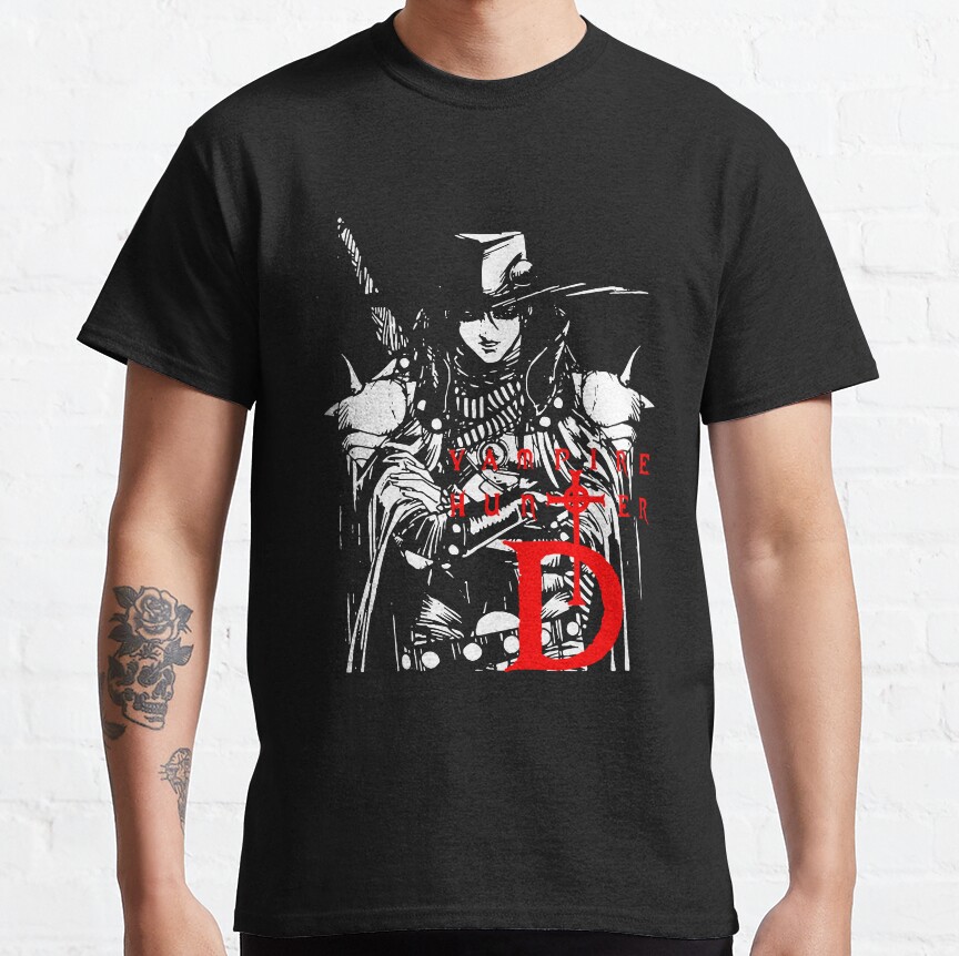Vampire Hunter D Anime T-shirt