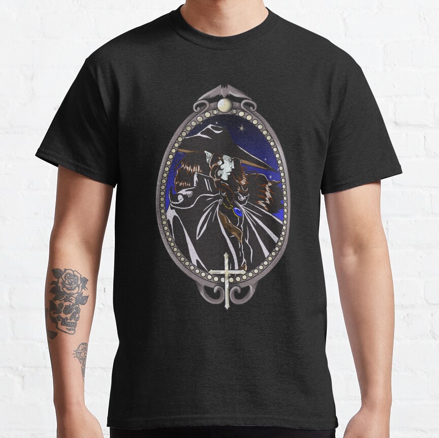 Vampire Hunter D Dracula S Dunpeal T-shirt - Image 2