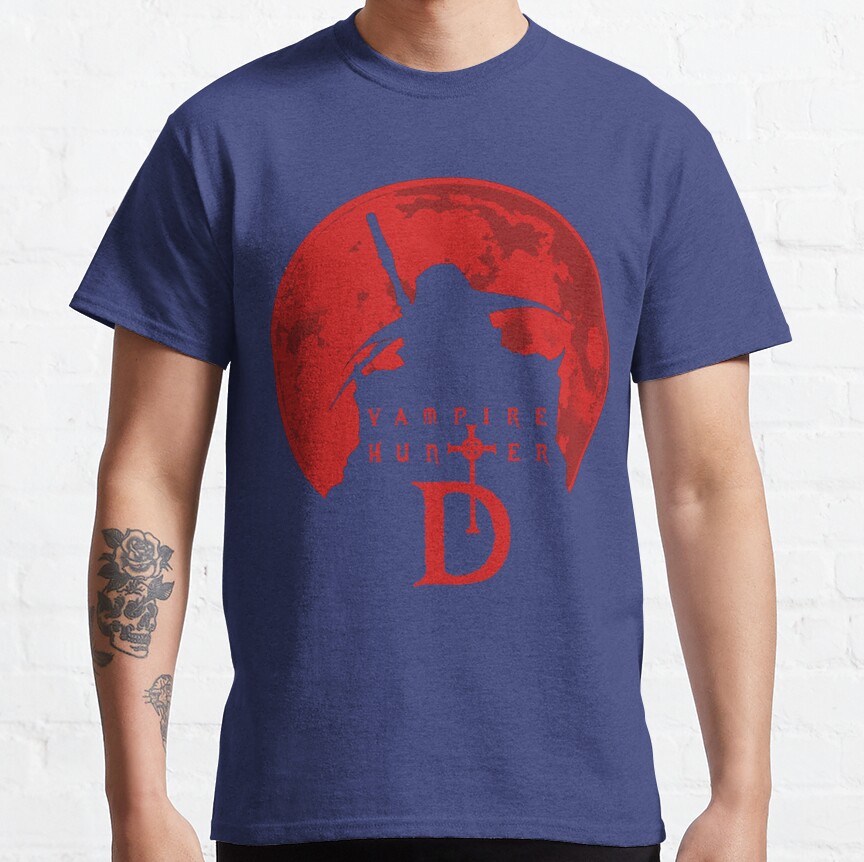 Lord Vampire Hunter D Film Anime Classic T-shirt - Image 5