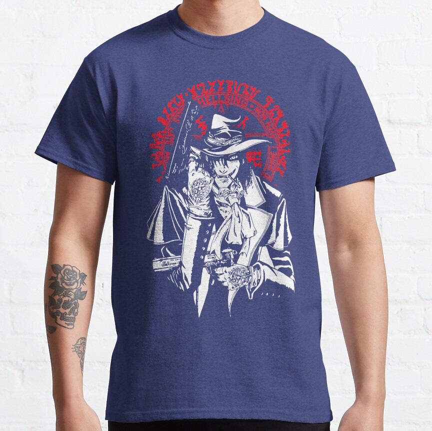 Vampire Hunter D Hellsing Alucard T-shirt - Image 4