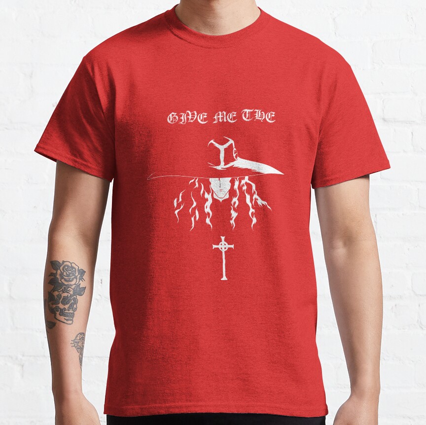 Give Me The Vampire Hunter D T-shirt - Image 5