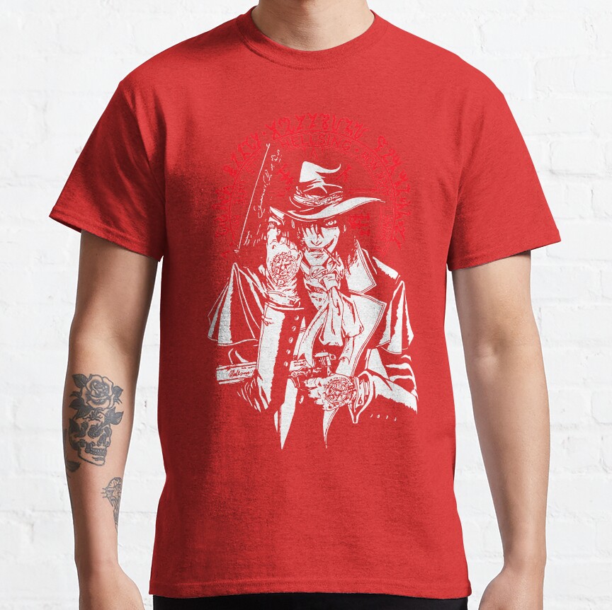 Vampire Hunter D Hellsing Alucard T-shirt - Image 5