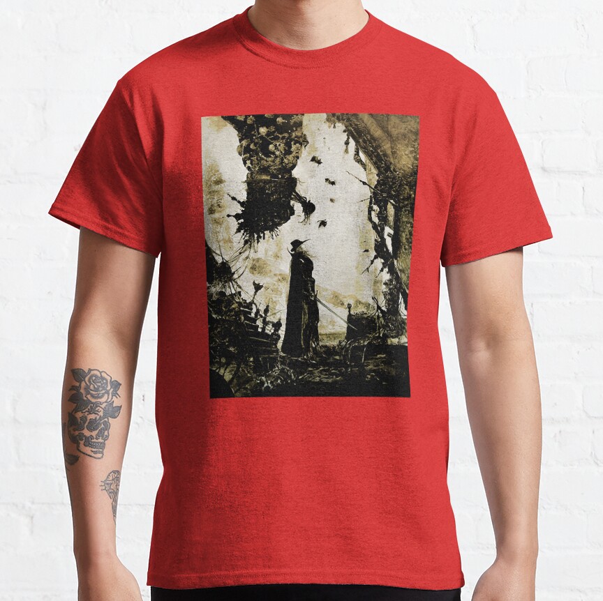 Yoshitaka Amano Vampire Hunter D T-shirt - Image 6