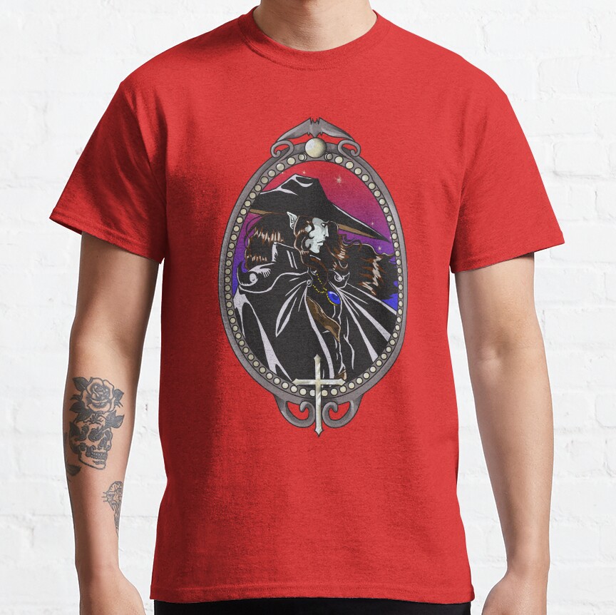 Vampire Hunter D Dracula S Dunpeal T-shirt - Image 6
