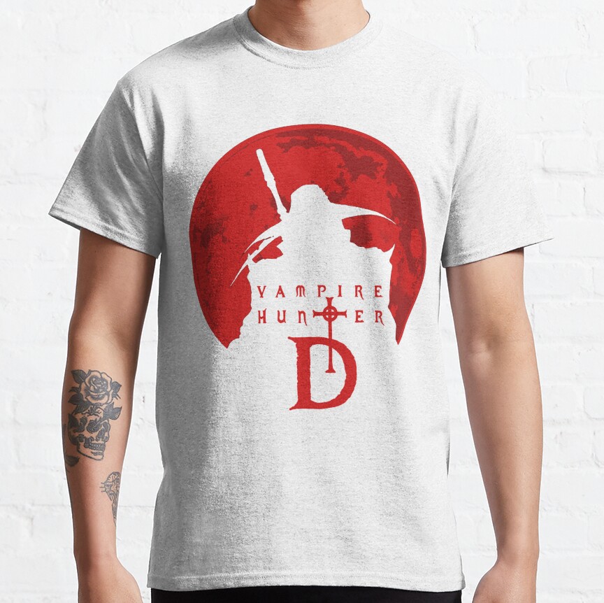 Lord Vampire Hunter D Film Anime Classic T-shirt