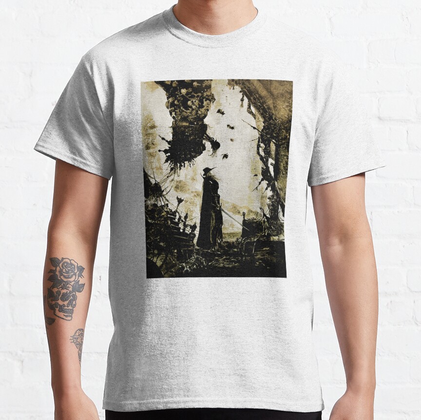 Yoshitaka Amano Vampire Hunter D T-shirt - Image 2