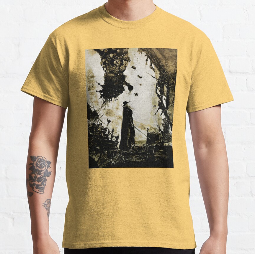 Yoshitaka Amano Vampire Hunter D T-shirt - Image 7