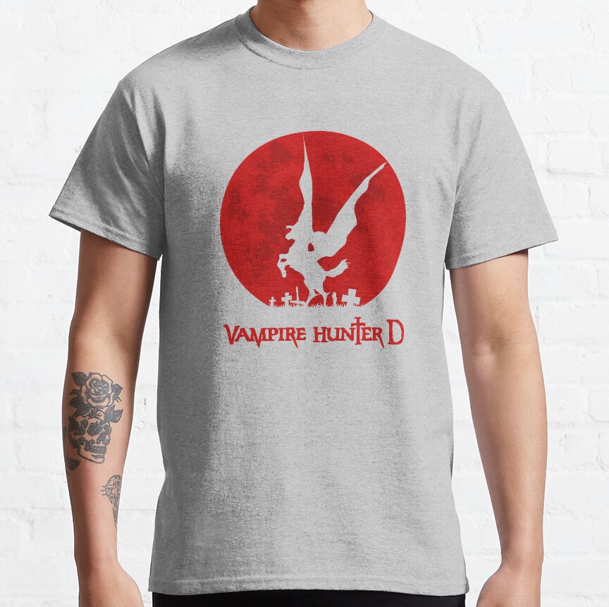 Vampire Hunter D Graveyard Moon T-shirt - Image 4