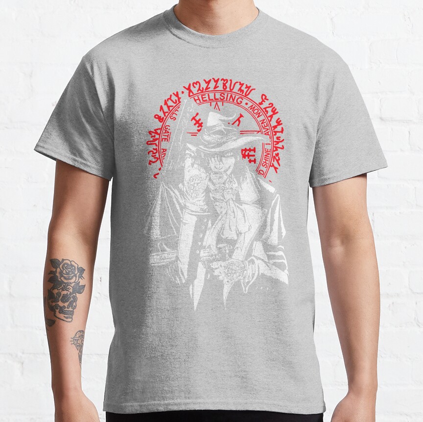 Vampire Hunter D Hellsing Alucard T-shirt - Image 2