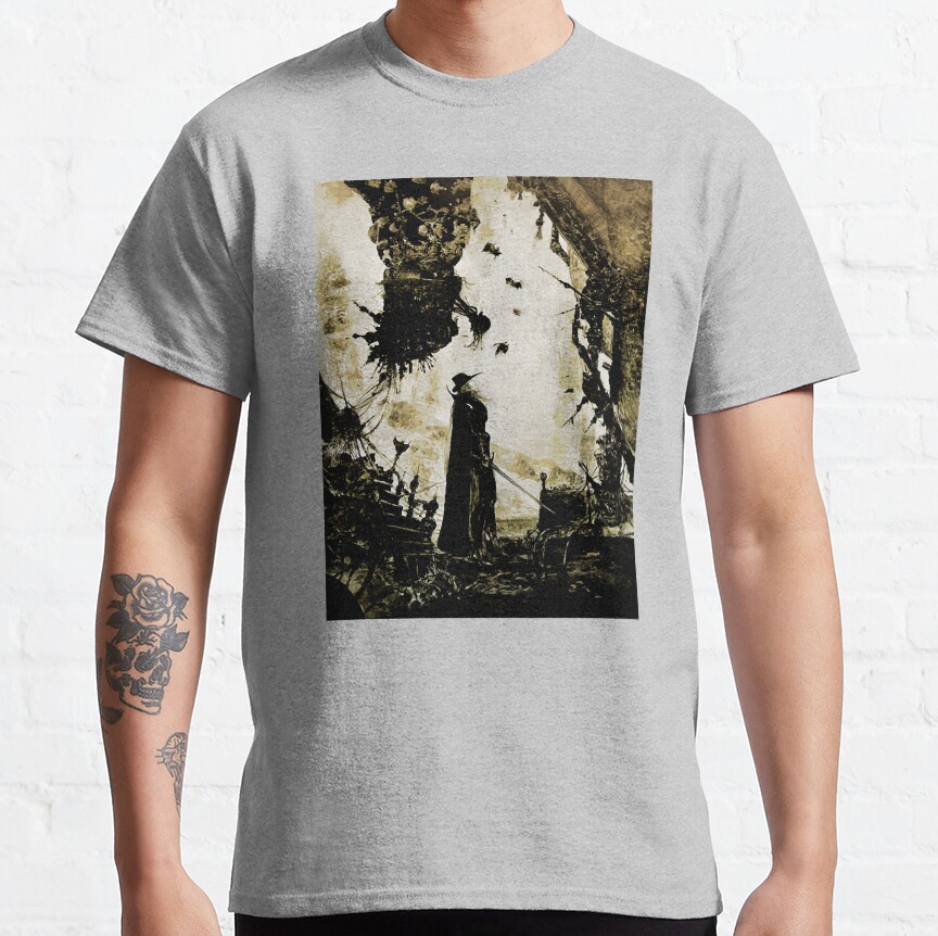 Yoshitaka Amano Vampire Hunter D T-shirt - Image 4