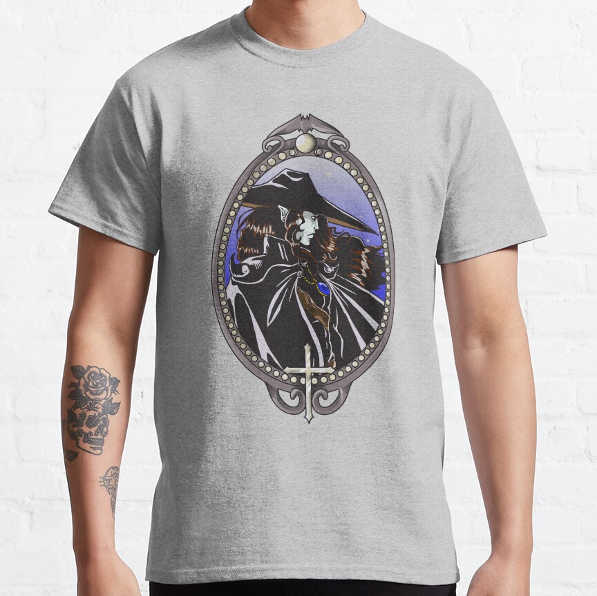 Vampire Hunter D Dracula S Dunpeal T-shirt - Image 4