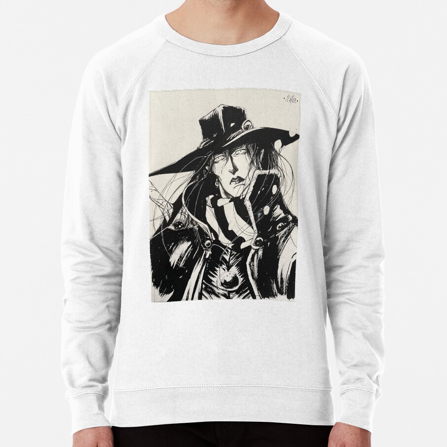 Vampire Hunter D Bw Sweatshirt