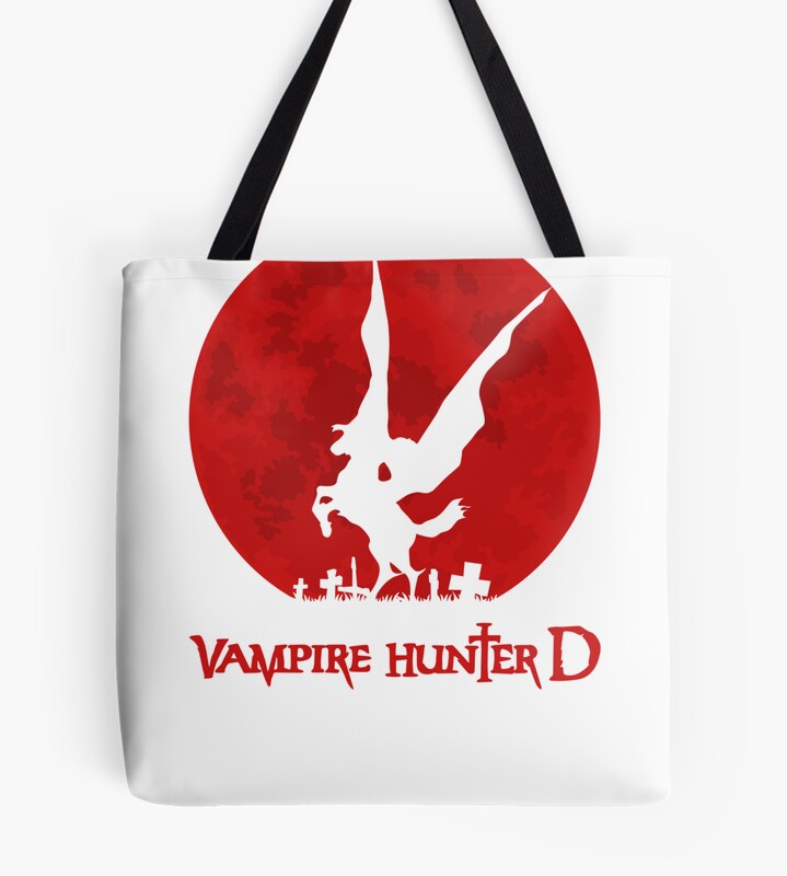 Vampire Hunter D Graveyard Moon Tote Bag
