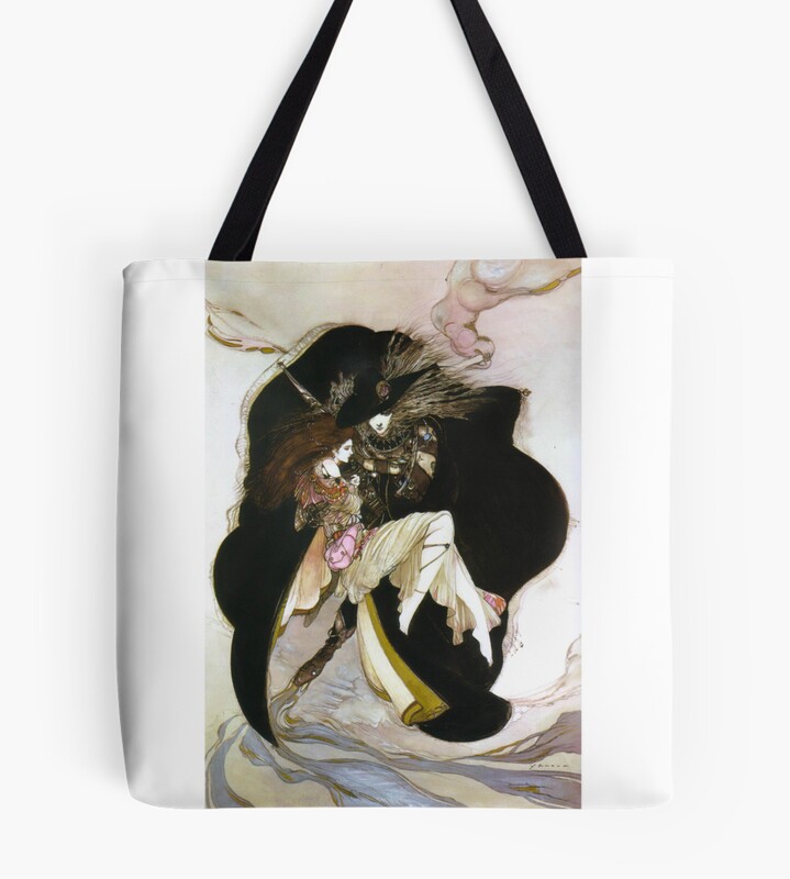 Yoshitaka Amano Vampire Hunter D Tote Bag