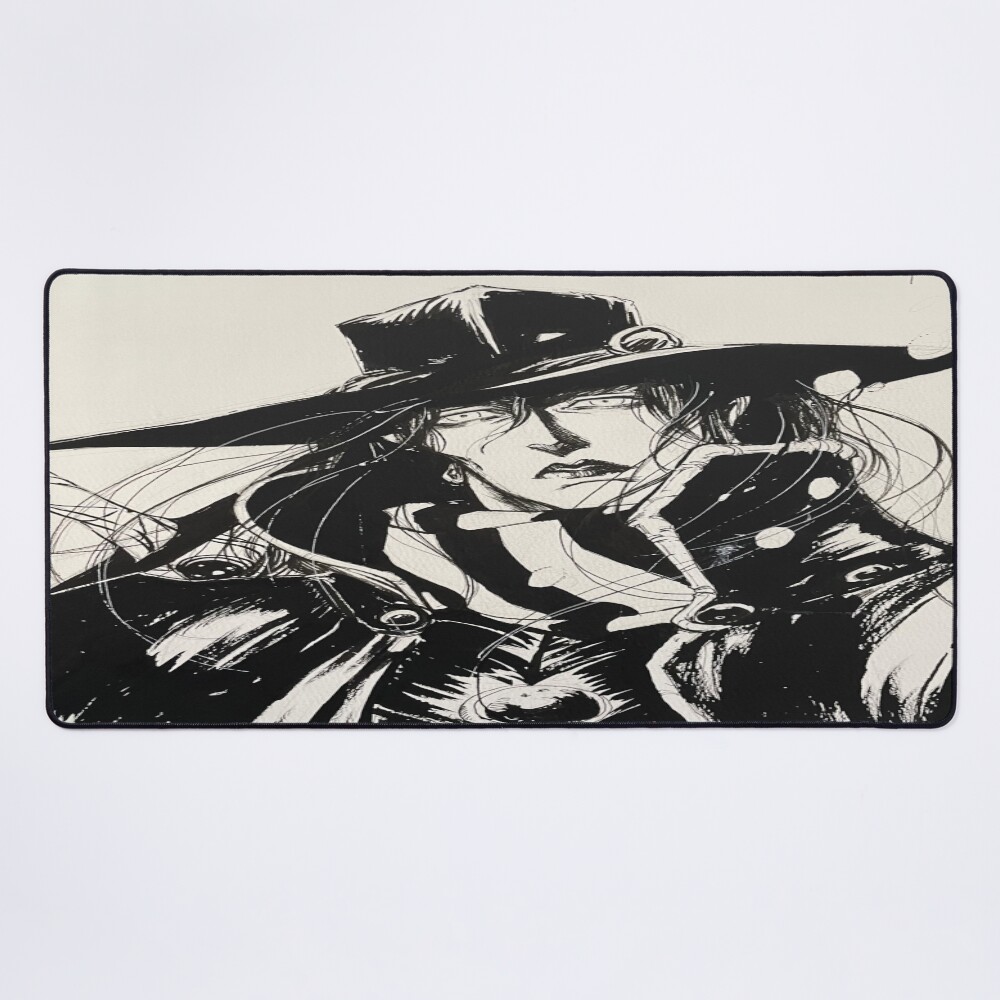 Vampire Hunter D Bw Mouse Pad
