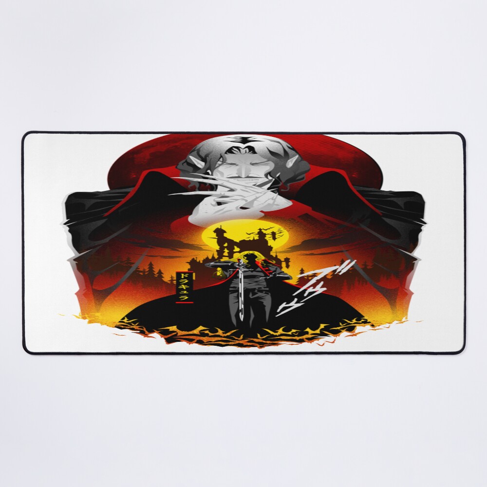 Vampire Hunter D Dracula Castlevania Mouse Pad
